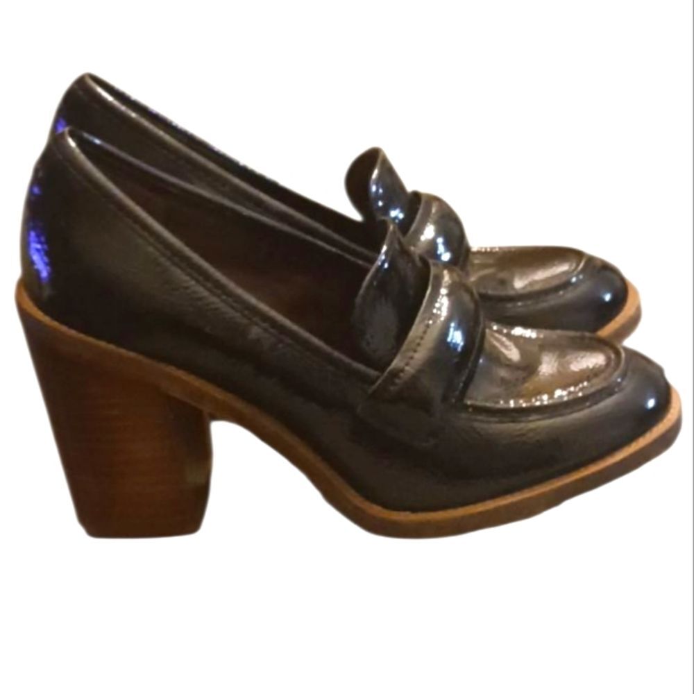 Franco Sarto Women's Loafer Style Shoes With Chunky Heels. 6.5